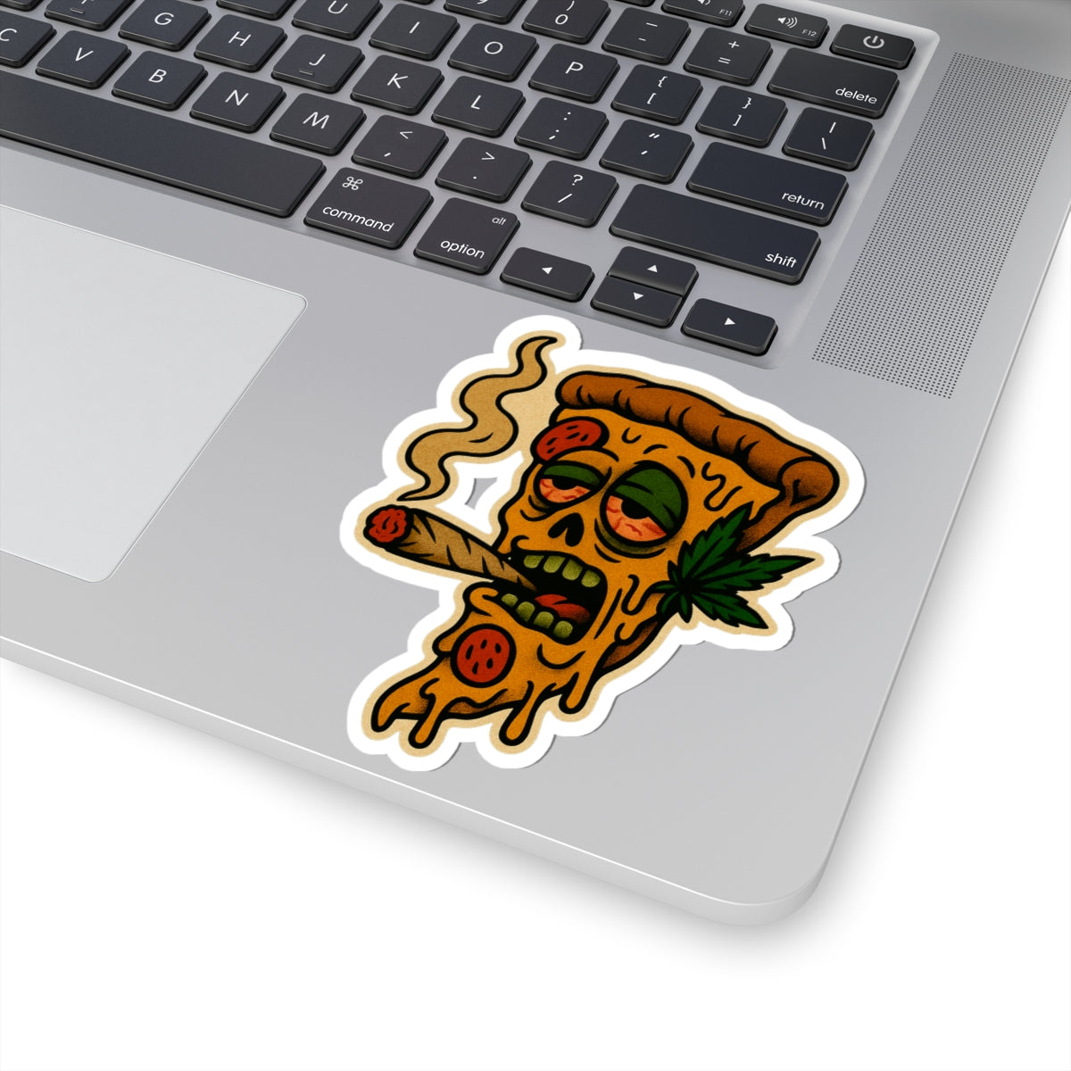 Stoned Pizza Slice Sticker