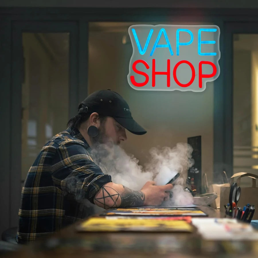 Smoking Series Neon Sign