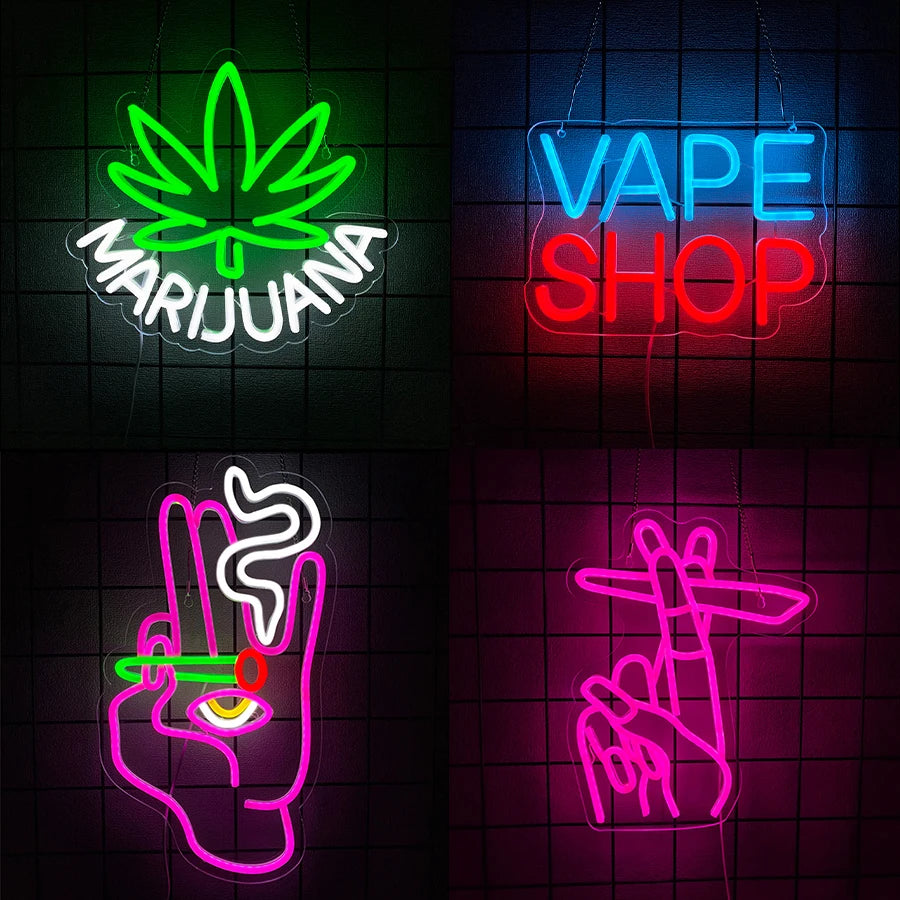Smoking Series Neon Sign