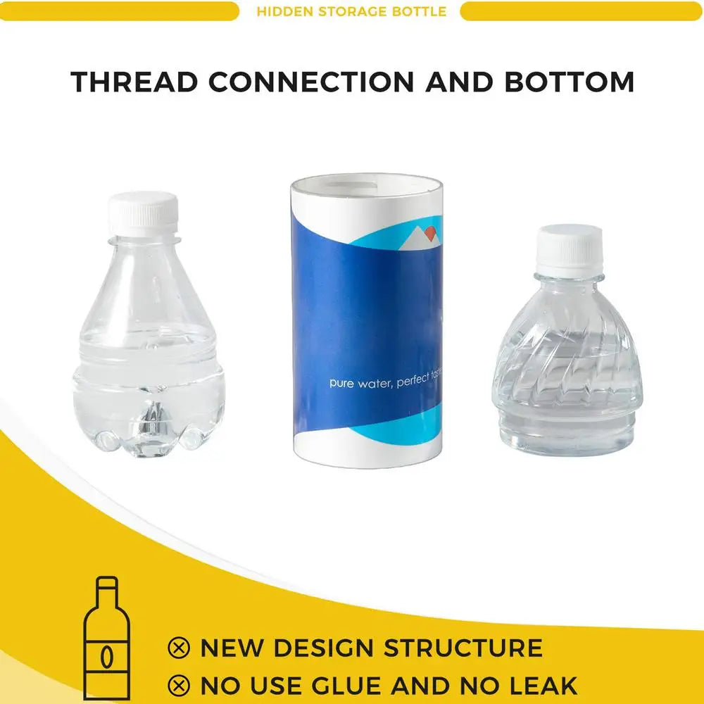Water Bottle Hidden Stash Safe Container
