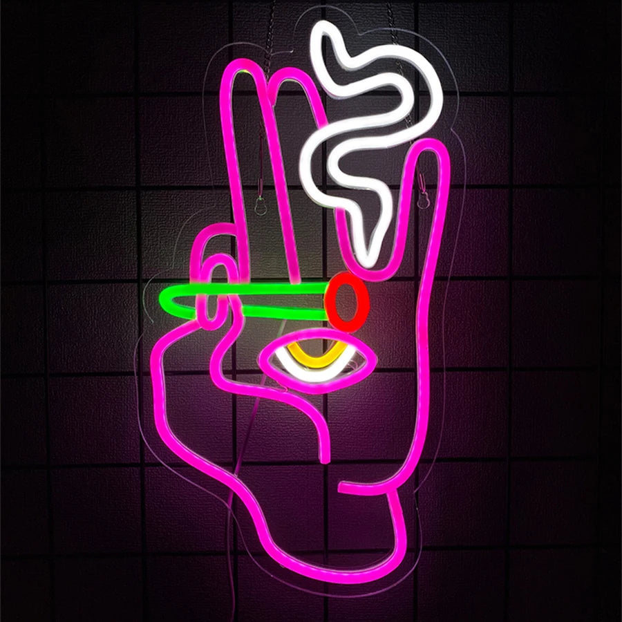 Smoking Series Neon Sign