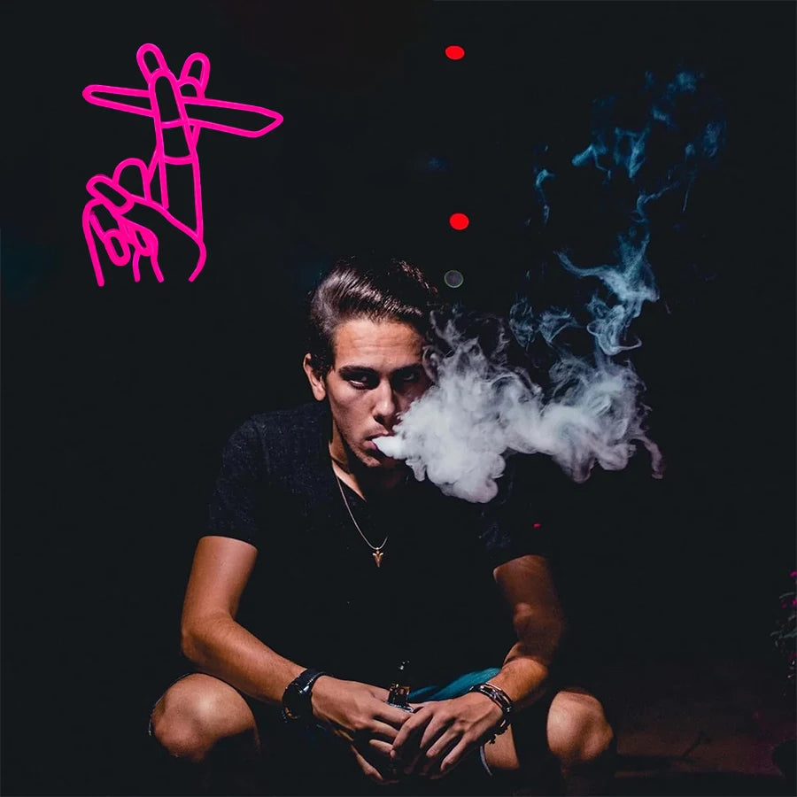 Smoking Series Neon Sign